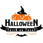 Halloween - trik atau mengobati logo